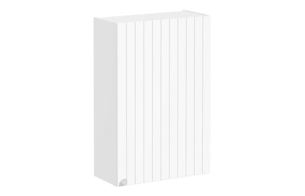 VitrA Root Groove 60cm 1 Door Upper/Wall Unit (RH Hinge) - Matt White